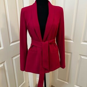 White House Black Market Women's Bold Red Blazer